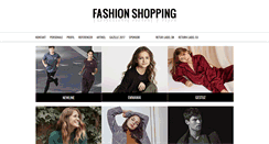 Desktop Screenshot of fashionshopping.dk